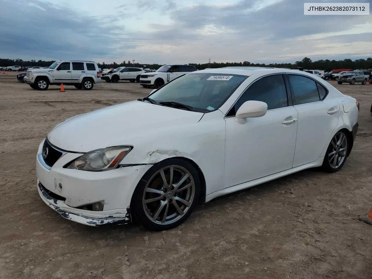 2008 Lexus Is 250 VIN: JTHBK262382073112 Lot: 79496574