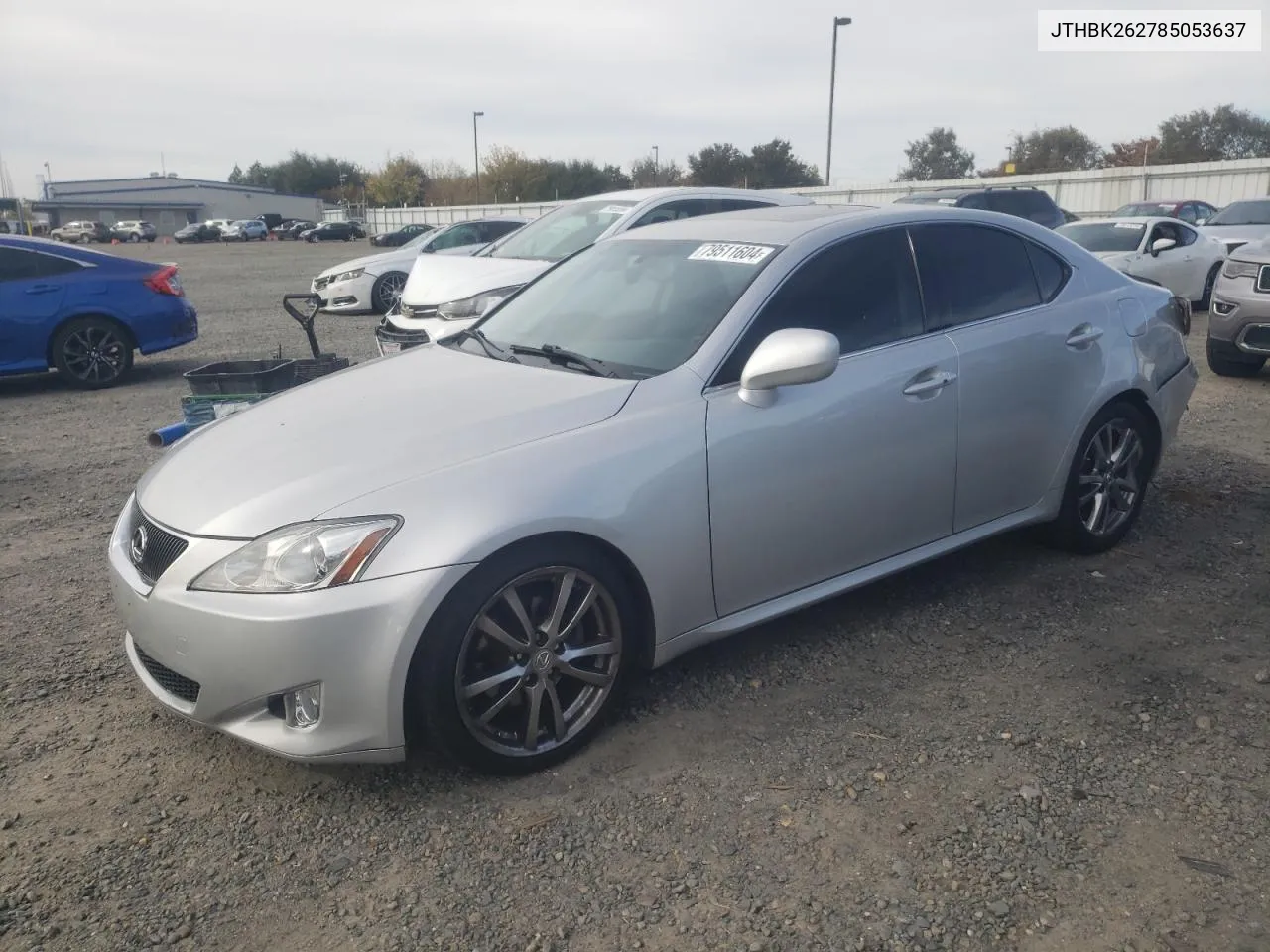 2008 Lexus Is 250 VIN: JTHBK262785053637 Lot: 79511604