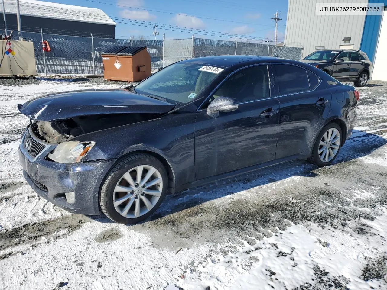 2009 Lexus Is 250 VIN: JTHBK262295087356 Lot: 45153784