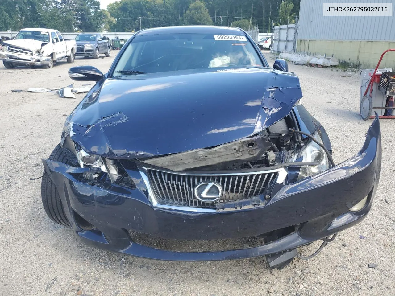 2009 Lexus Is 250 VIN: JTHCK262795032616 Lot: 69203464