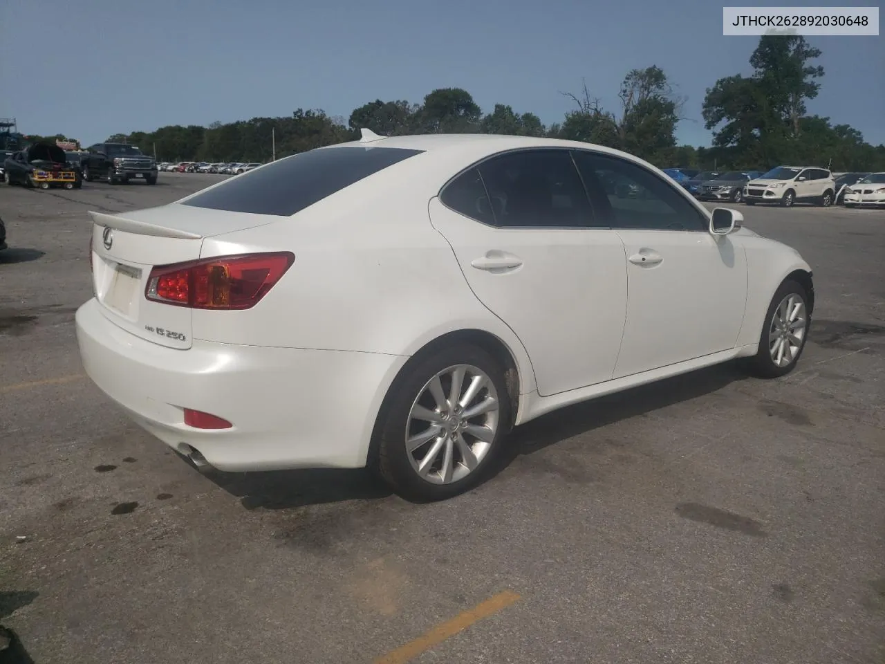 2009 Lexus Is 250 VIN: JTHCK262892030648 Lot: 69996754