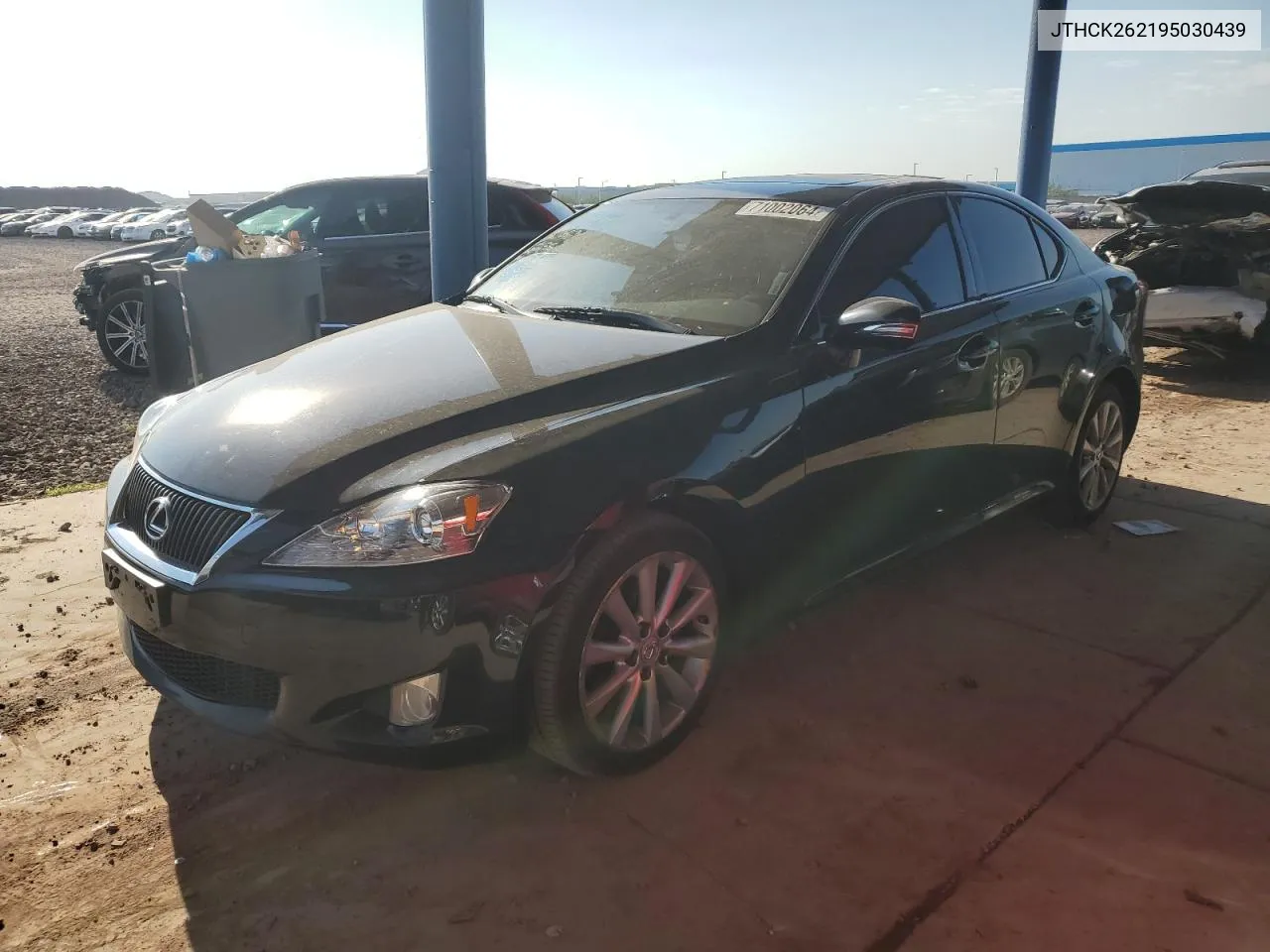 2009 Lexus Is 250 VIN: JTHCK262195030439 Lot: 71002064