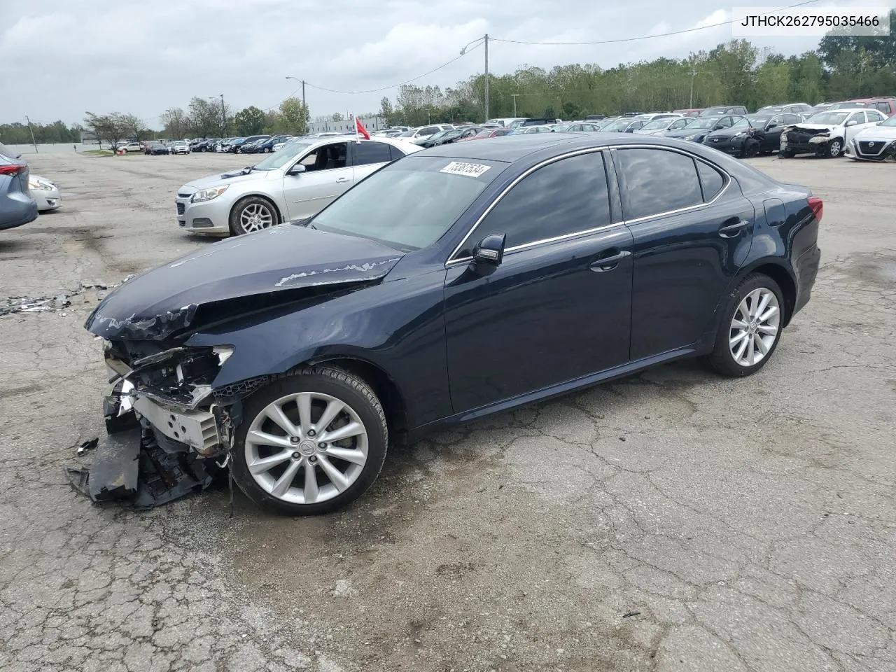 2009 Lexus Is 250 VIN: JTHCK262795035466 Lot: 73387534