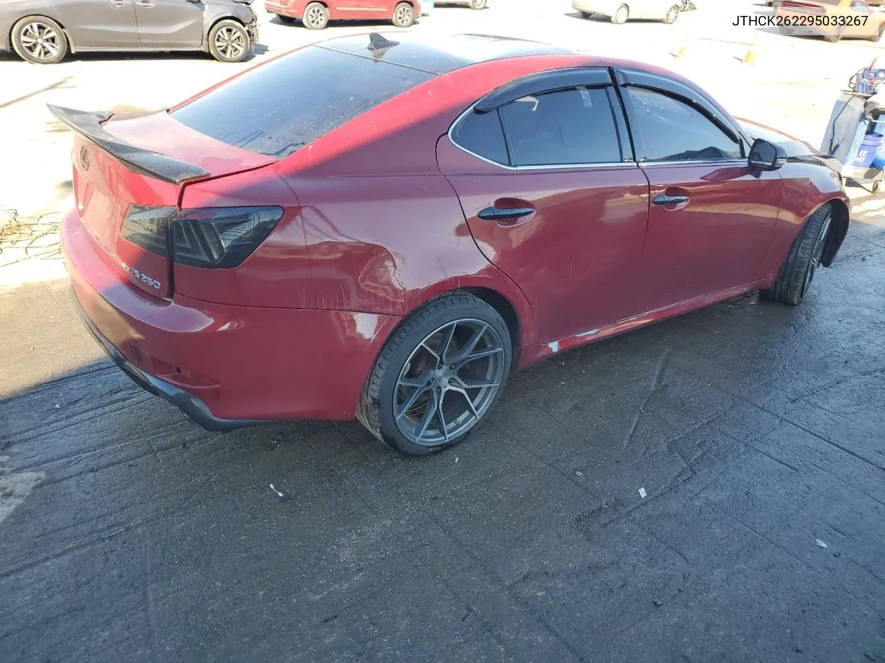 2009 Lexus Is 250 VIN: JTHCK262295033267 Lot: 75955644