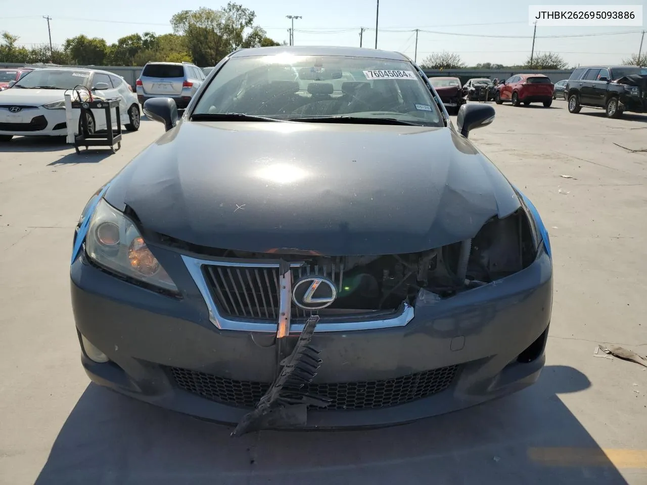 JTHBK262695093886 2009 Lexus Is 250