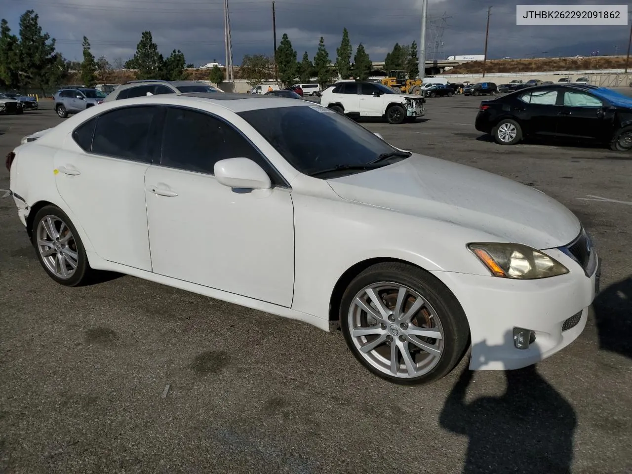 2009 Lexus Is 250 VIN: JTHBK262292091862 Lot: 77858074