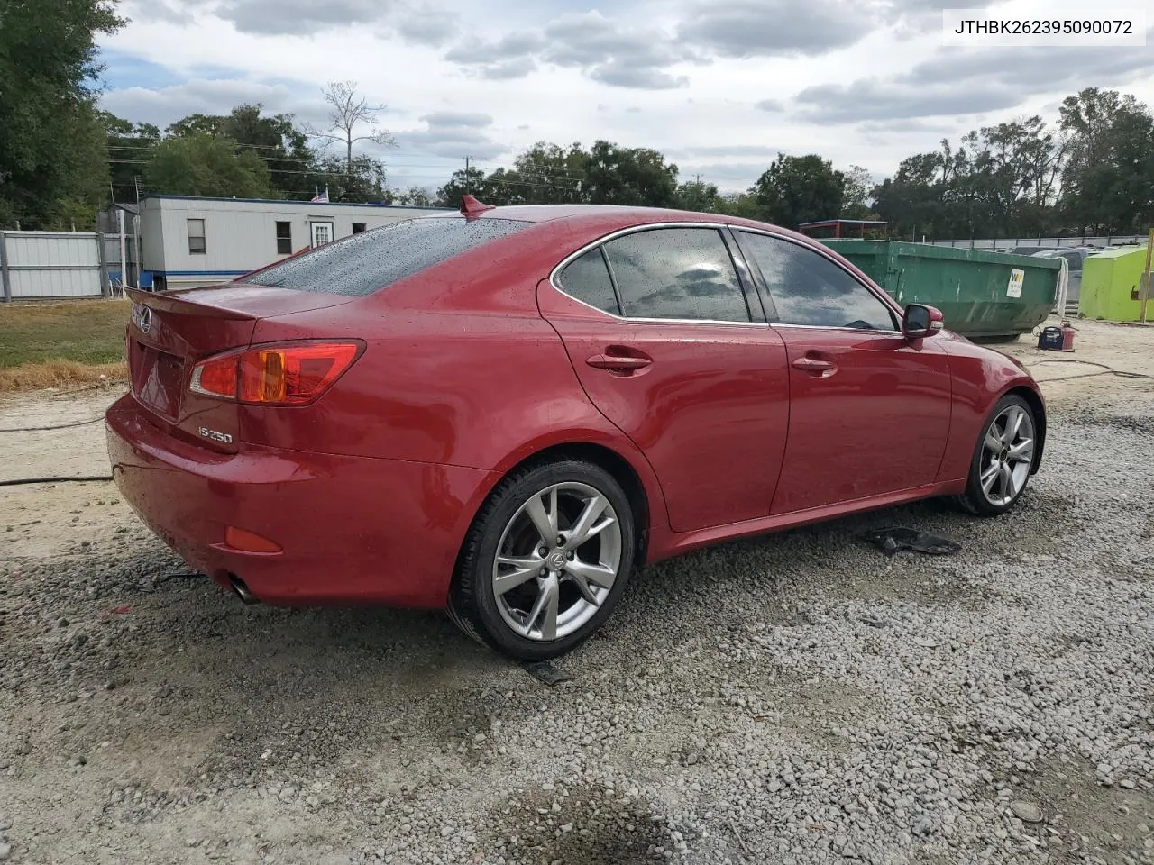 2009 Lexus Is 250 VIN: JTHBK262395090072 Lot: 81163914