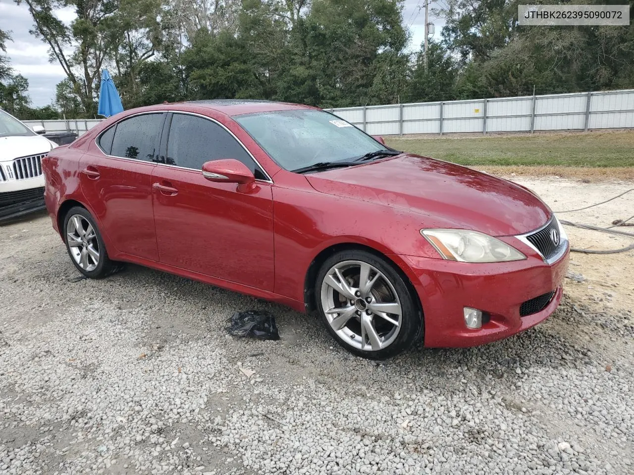 2009 Lexus Is 250 VIN: JTHBK262395090072 Lot: 81163914