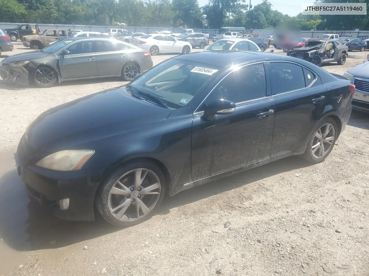 JTHBF5C27A5119460 2010 Lexus Is 250