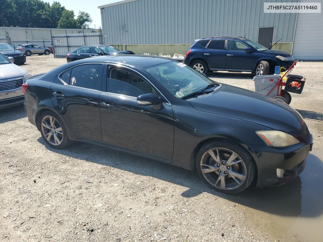 JTHBF5C27A5119460 2010 Lexus Is 250