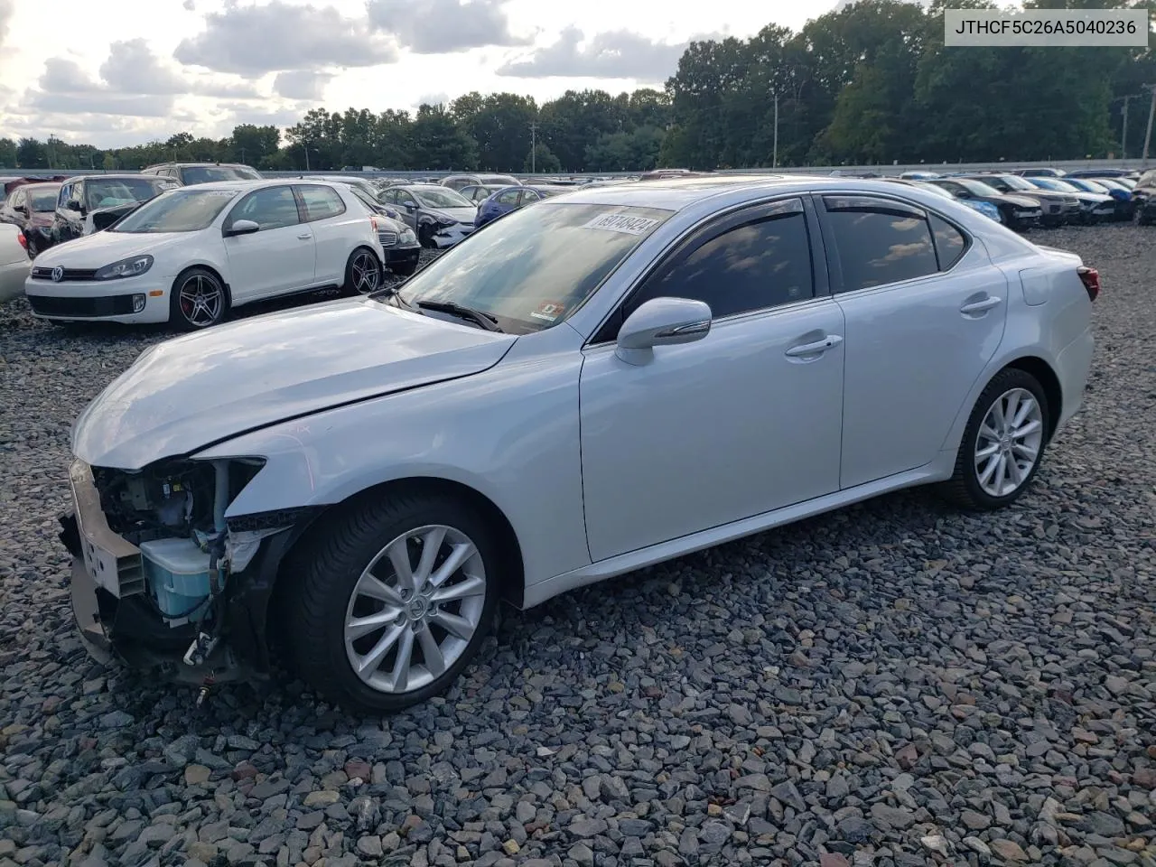 2010 Lexus Is 250 VIN: JTHCF5C26A5040236 Lot: 69748424