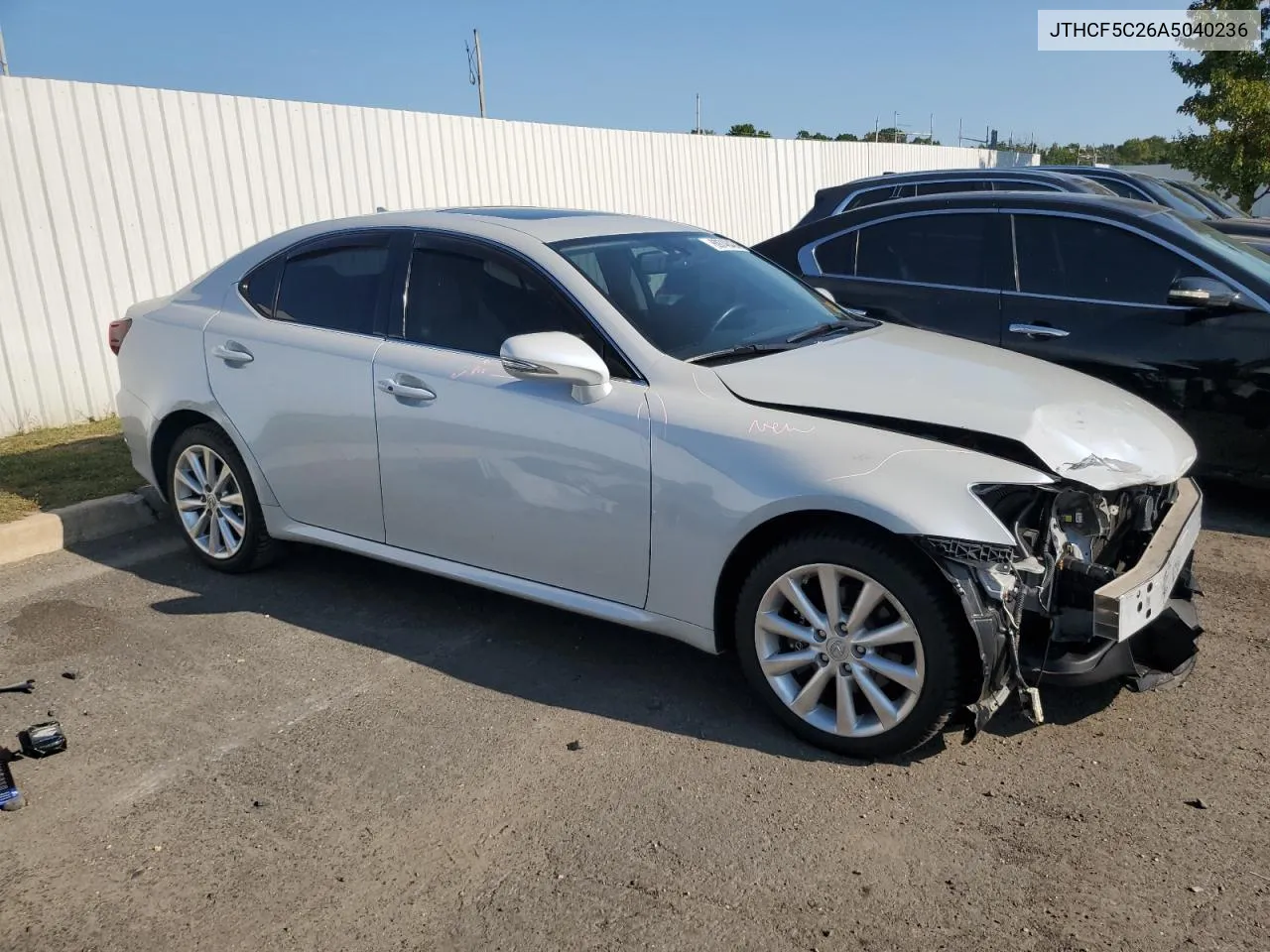 2010 Lexus Is 250 VIN: JTHCF5C26A5040236 Lot: 69748424