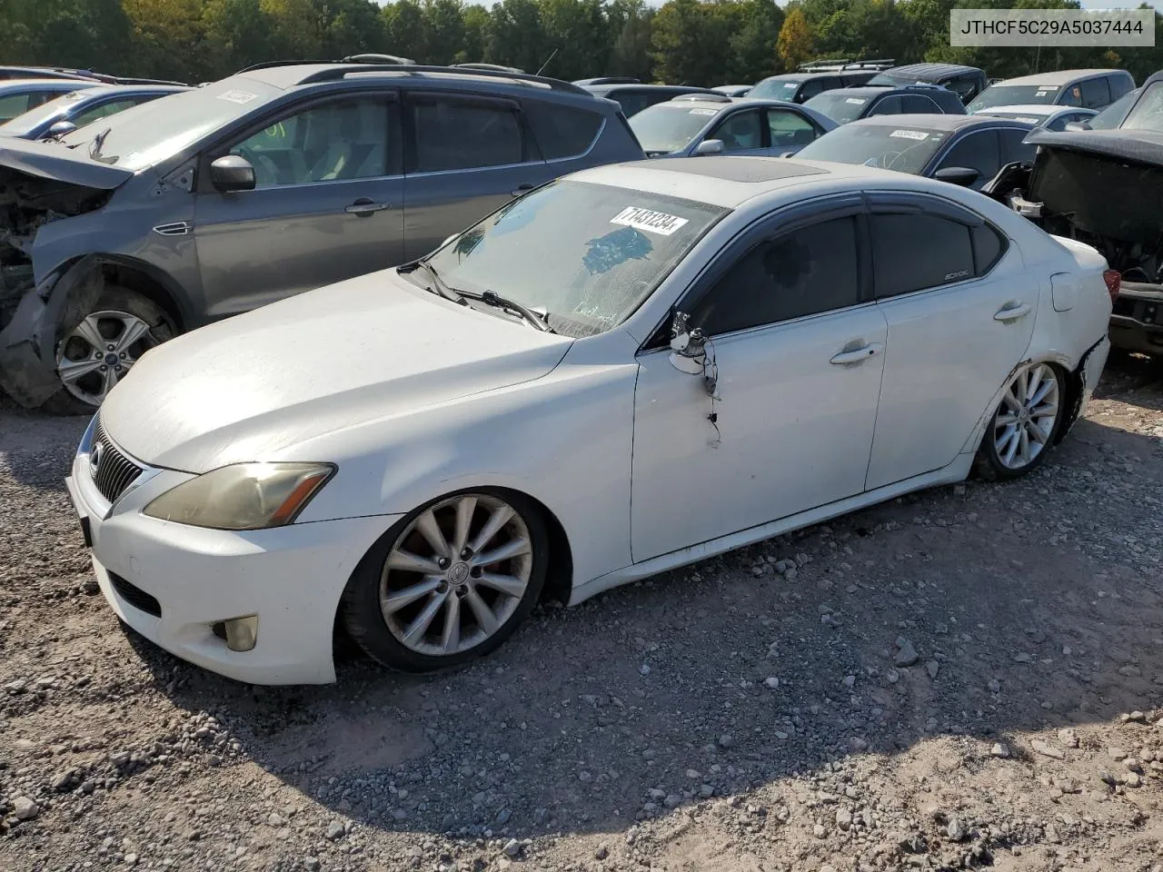 JTHCF5C29A5037444 2010 Lexus Is 250