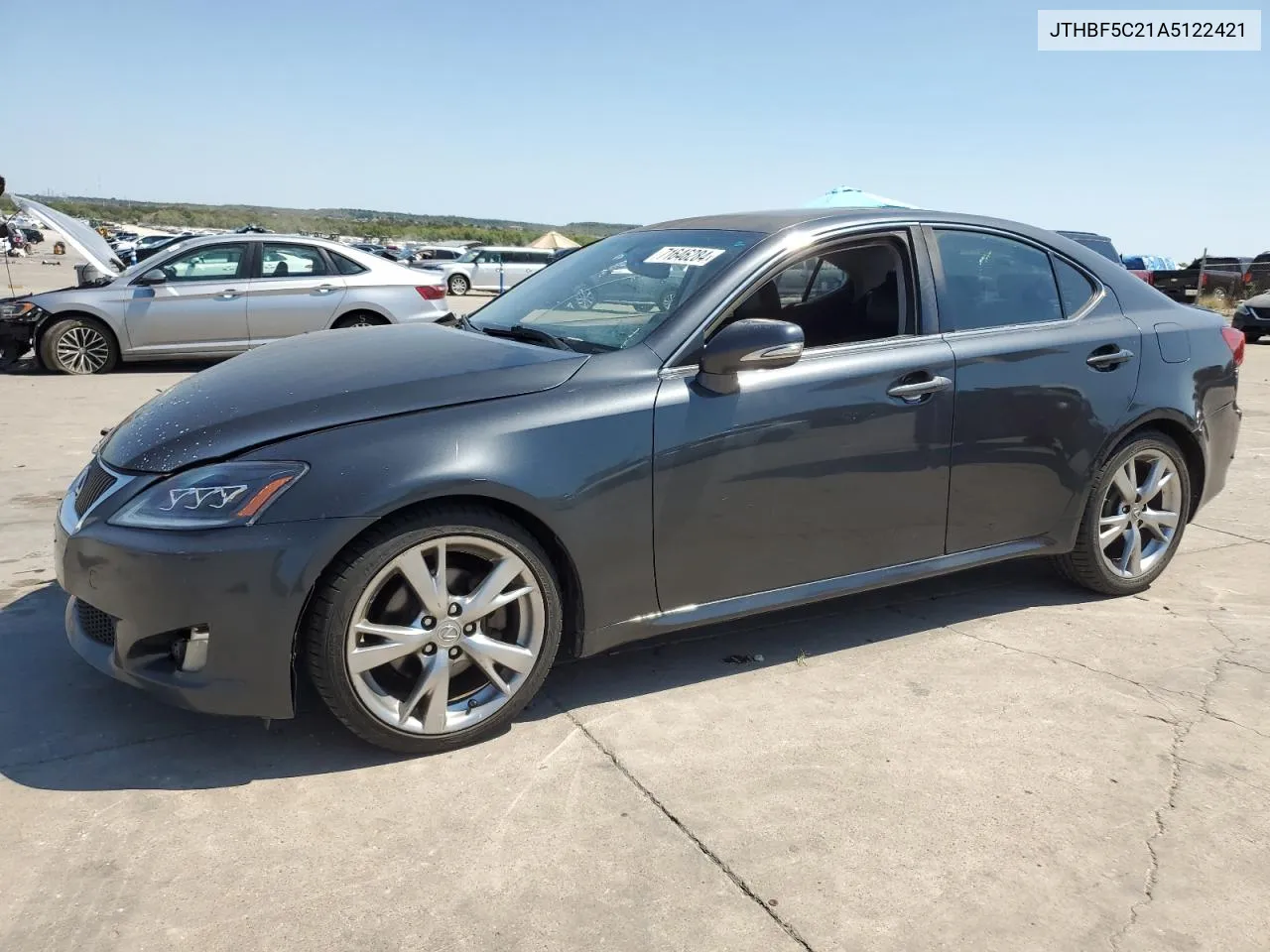 2010 Lexus Is 250 VIN: JTHBF5C21A5122421 Lot: 71646284