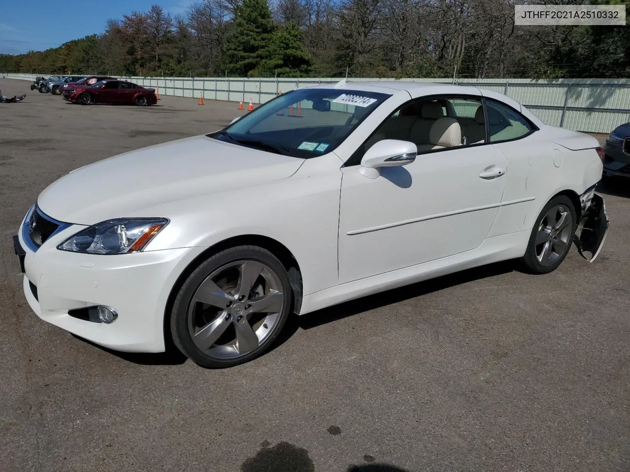 2010 Lexus Is 250 VIN: JTHFF2C21A2510332 Lot: 72082214