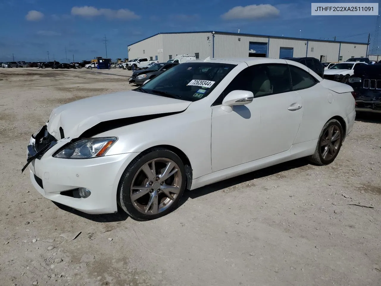 2010 Lexus Is 250 VIN: JTHFF2C2XA2511091 Lot: 72639344