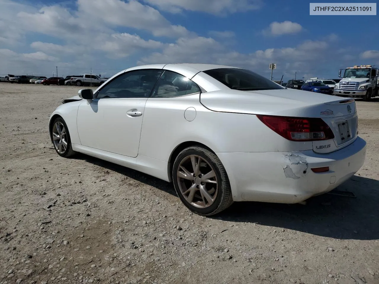 2010 Lexus Is 250 VIN: JTHFF2C2XA2511091 Lot: 72639344