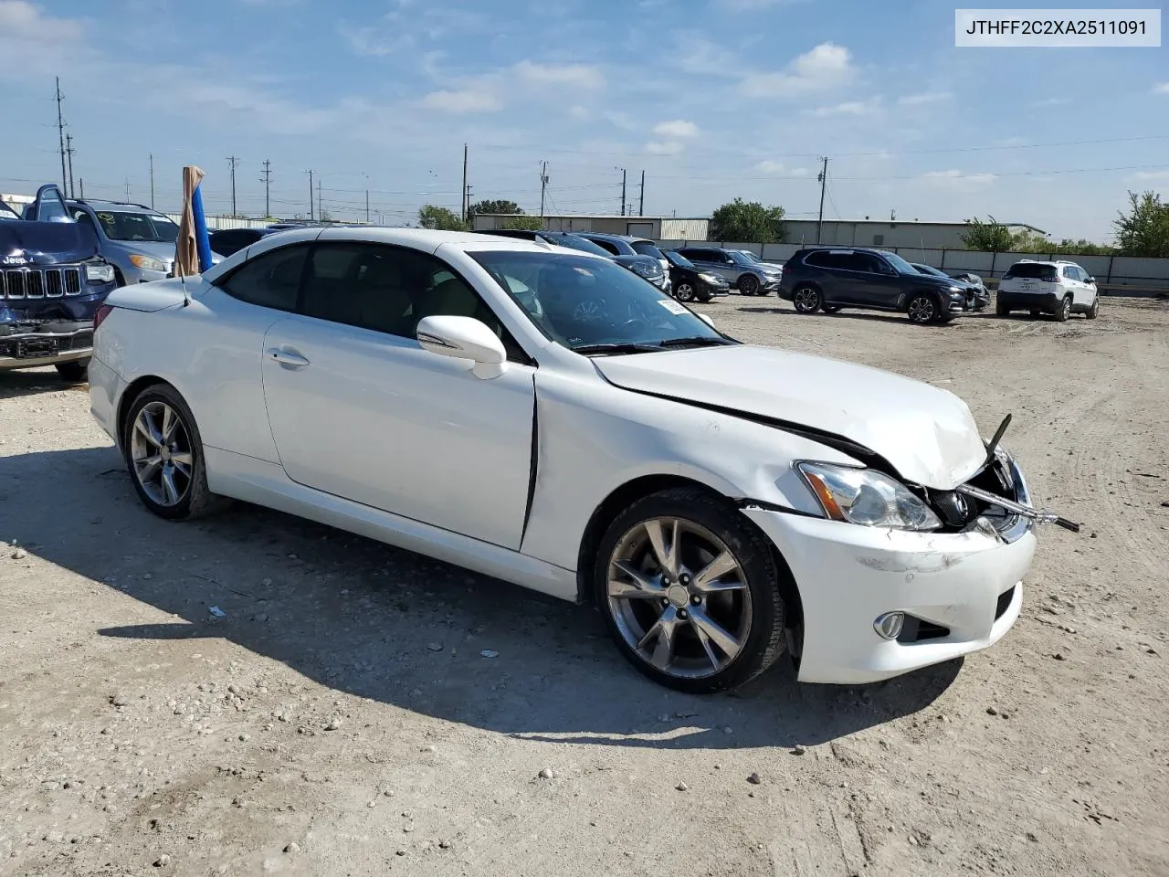 2010 Lexus Is 250 VIN: JTHFF2C2XA2511091 Lot: 72639344