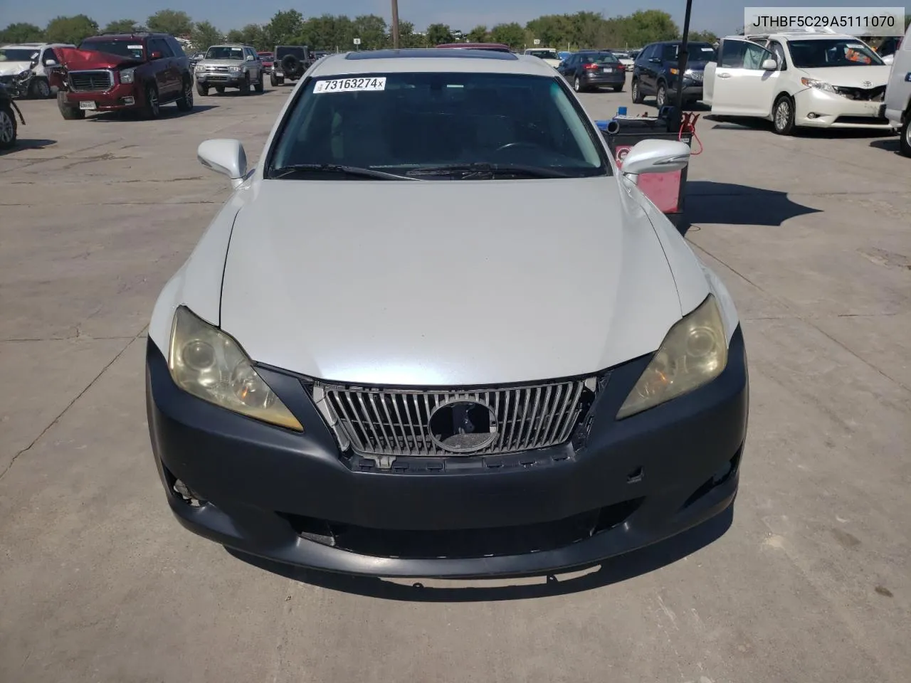 2010 Lexus Is 250 VIN: JTHBF5C29A5111070 Lot: 73163274