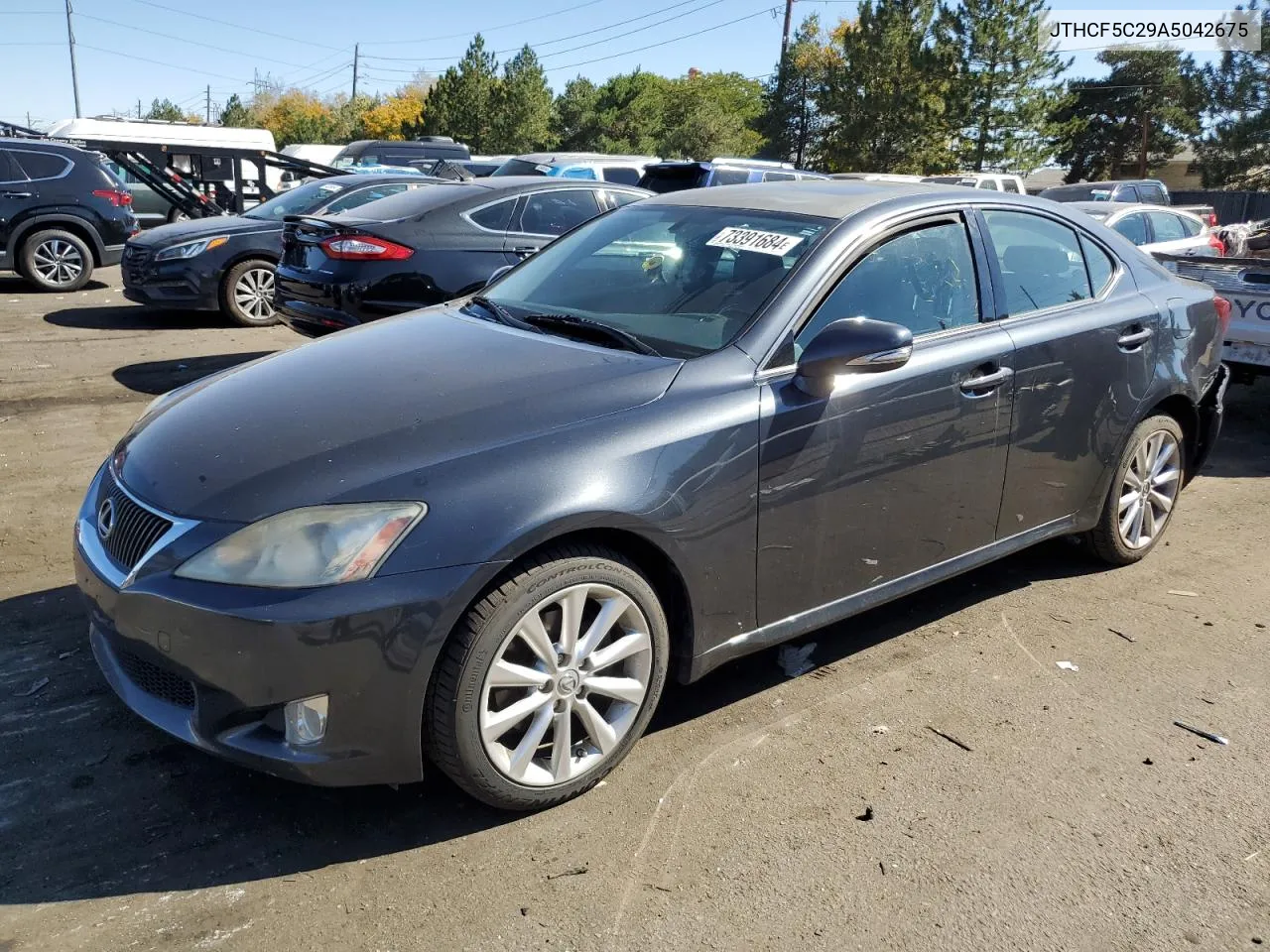 JTHCF5C29A5042675 2010 Lexus Is 250