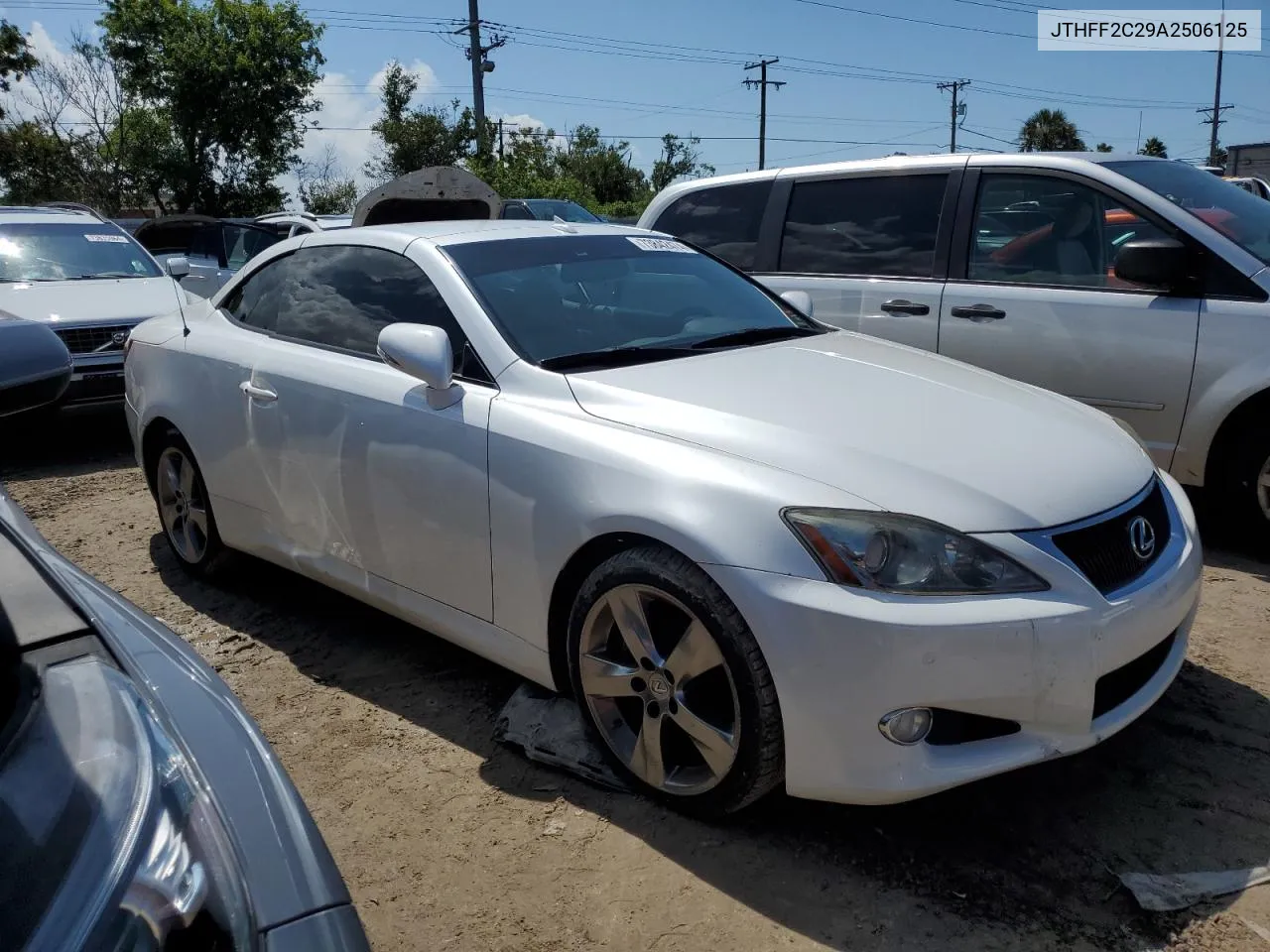 2010 Lexus Is 250 VIN: JTHFF2C29A2506125 Lot: 73842474