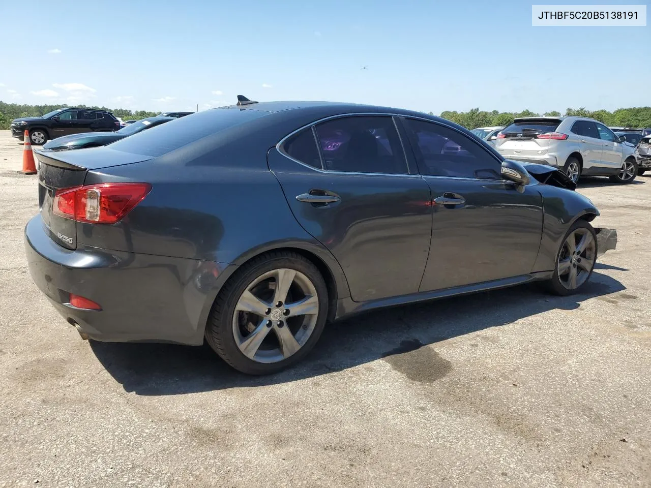 JTHBF5C20B5138191 2011 Lexus Is 250