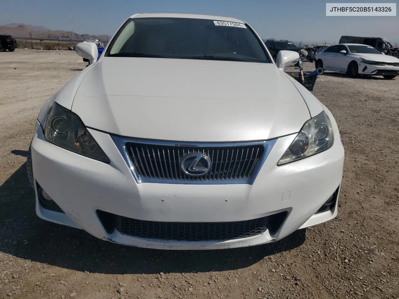 JTHBF5C20B5143326 2011 Lexus Is 250