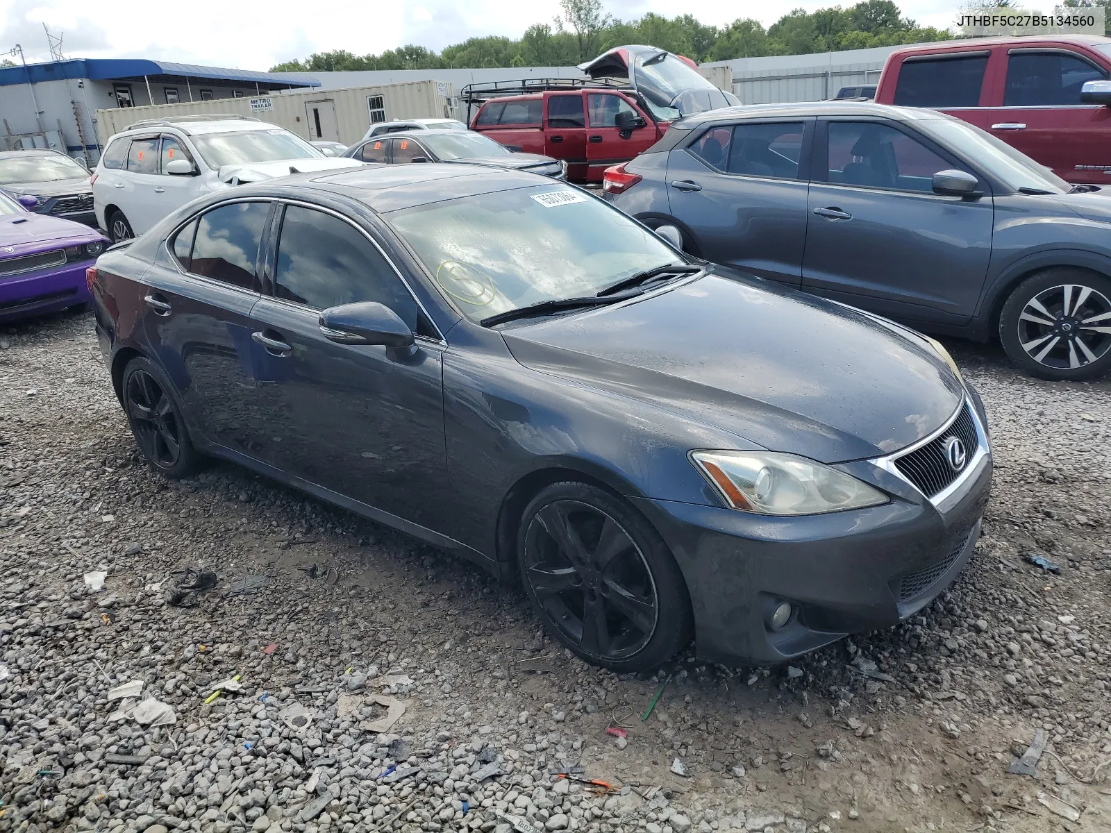 2011 Lexus Is 250 VIN: JTHBF5C27B5134560 Lot: 65073064