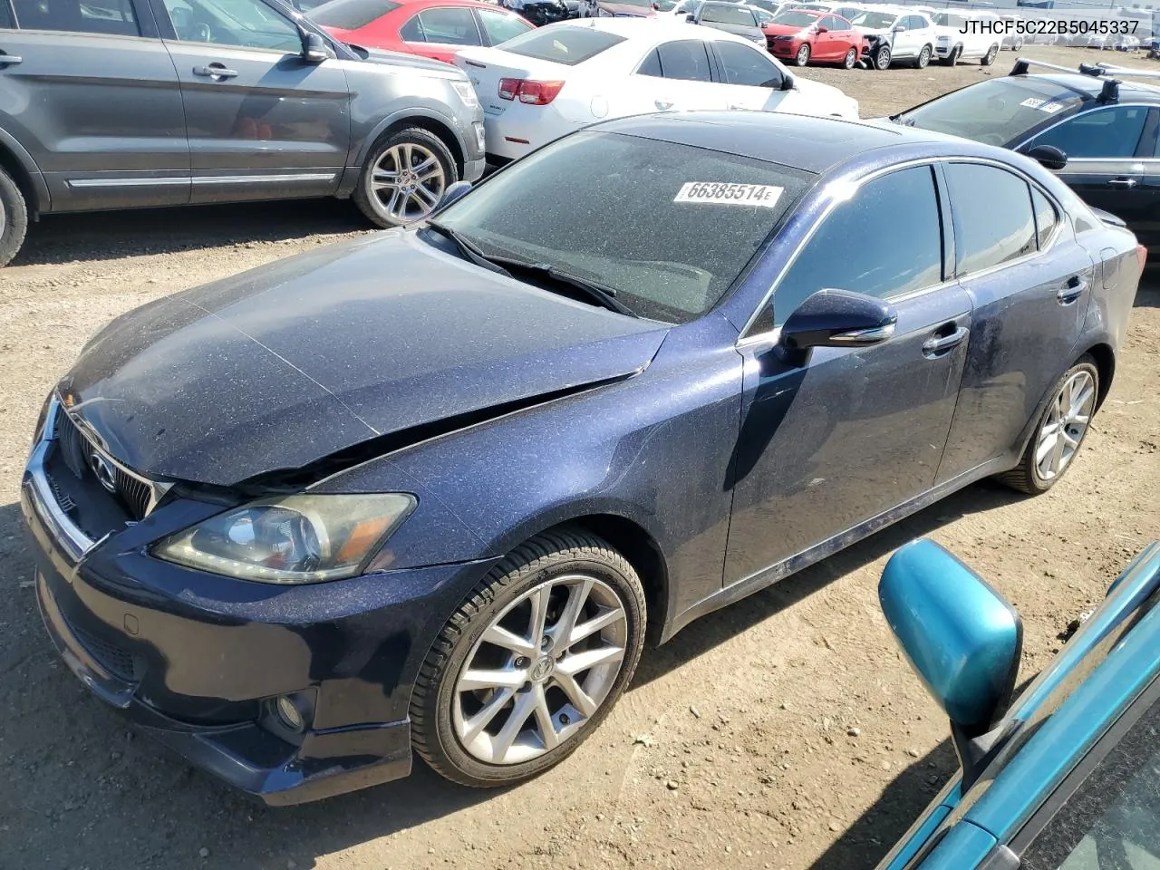 2011 Lexus Is 250 VIN: JTHCF5C22B5045337 Lot: 66385514