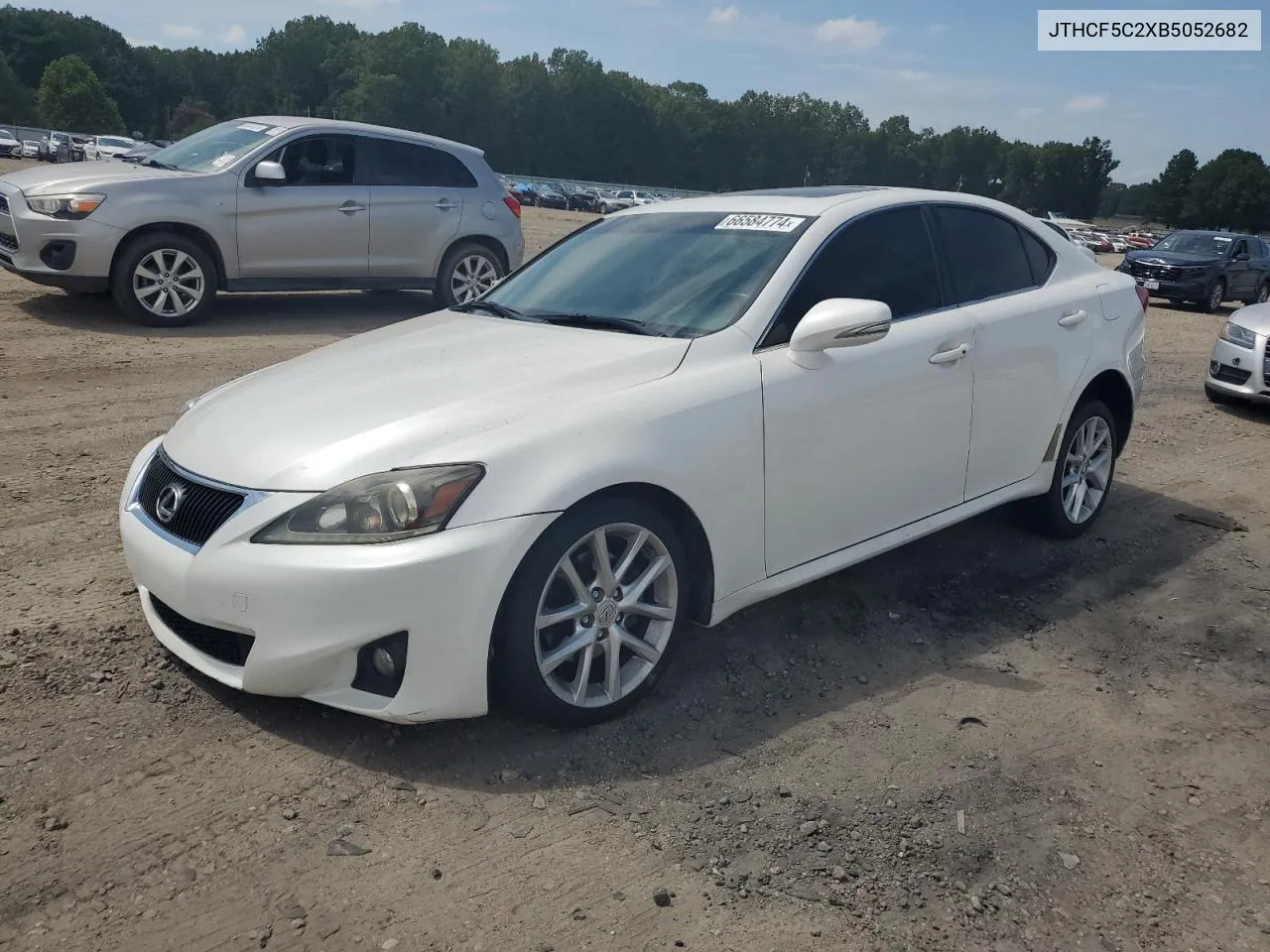 2011 Lexus Is 250 VIN: JTHCF5C2XB5052682 Lot: 66584774