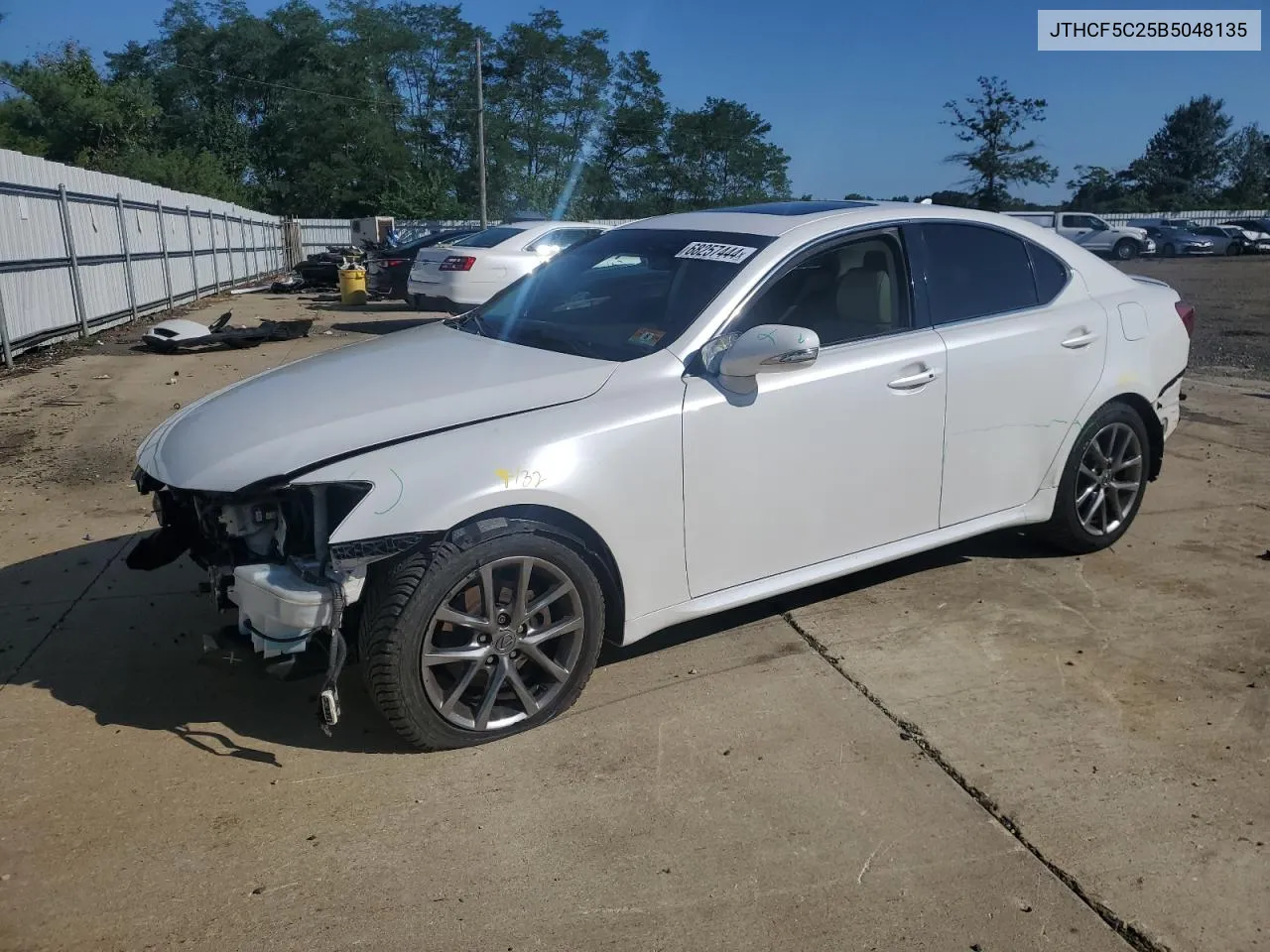 2011 Lexus Is 250 VIN: JTHCF5C25B5048135 Lot: 68257444