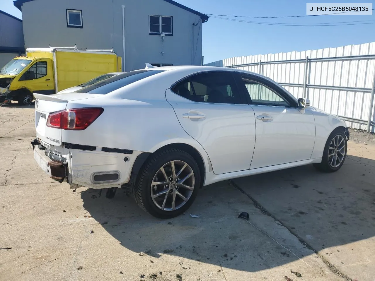 2011 Lexus Is 250 VIN: JTHCF5C25B5048135 Lot: 68257444