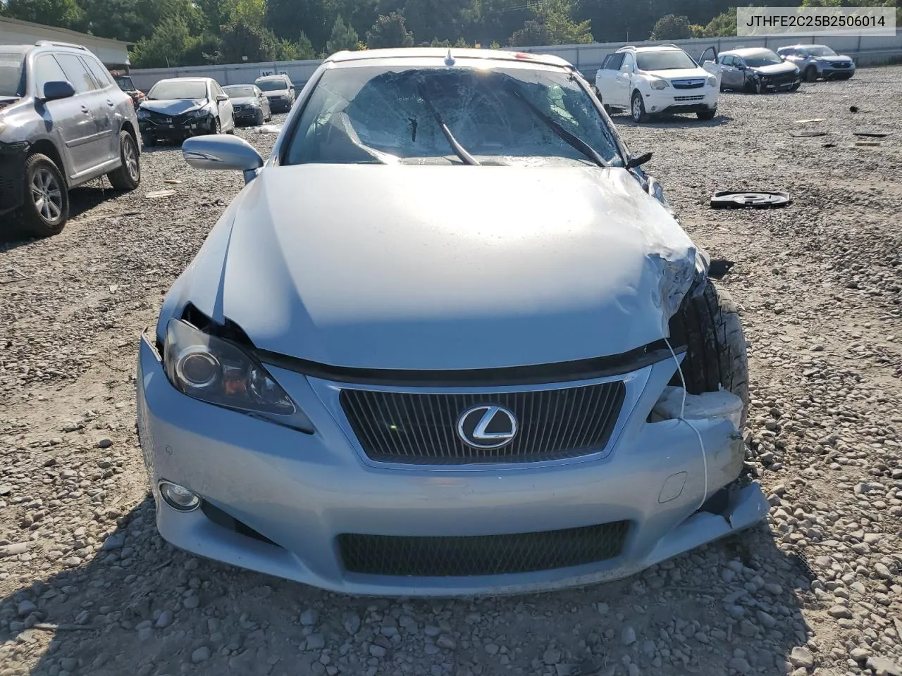 2011 Lexus Is 350 VIN: JTHFE2C25B2506014 Lot: 68483454