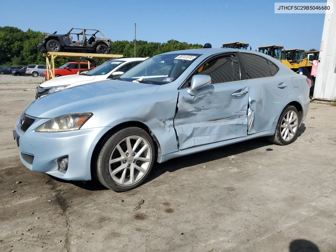 2011 Lexus Is 250 VIN: JTHCF5C29B5046680 Lot: 68741874