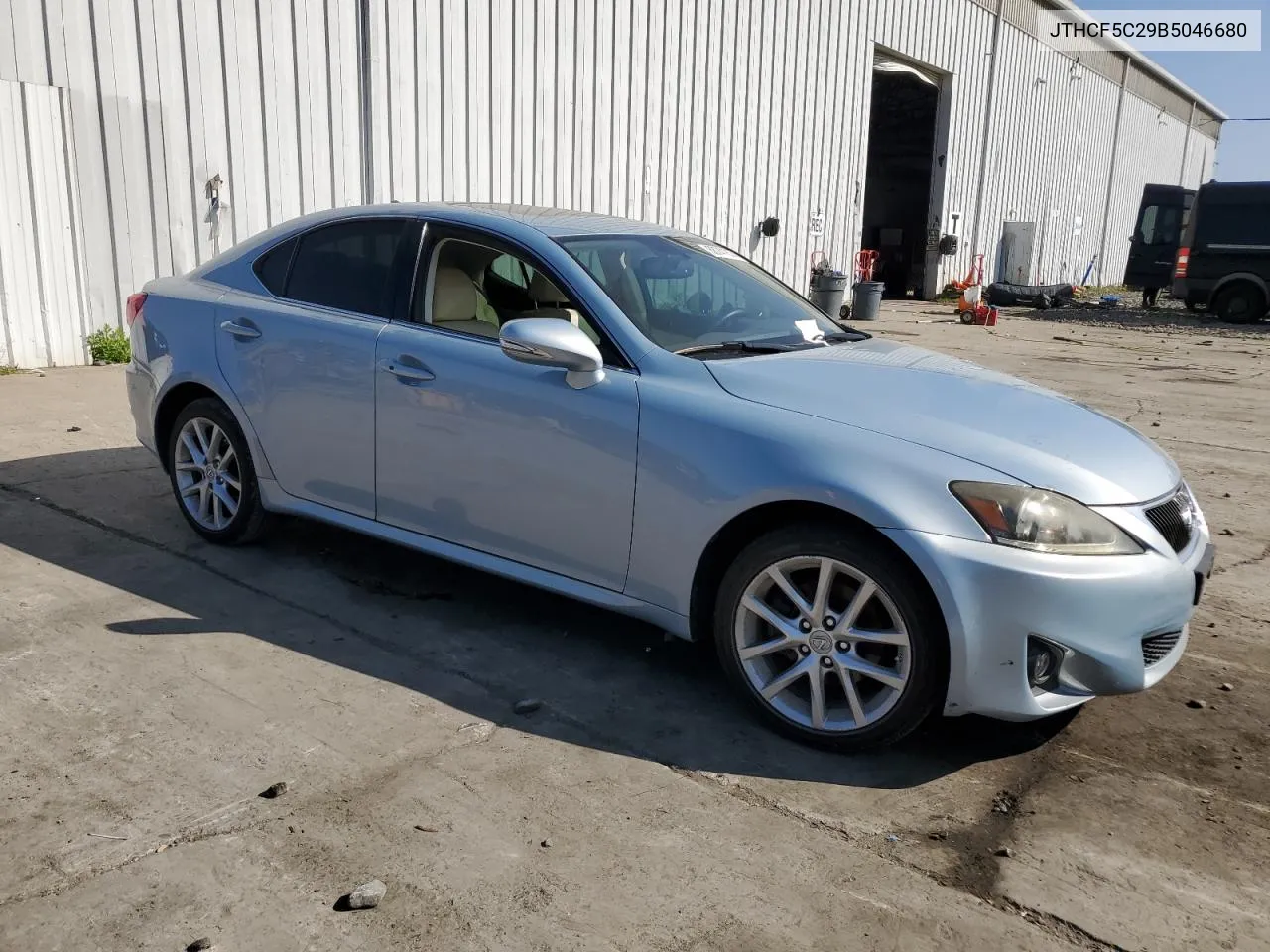 2011 Lexus Is 250 VIN: JTHCF5C29B5046680 Lot: 68741874