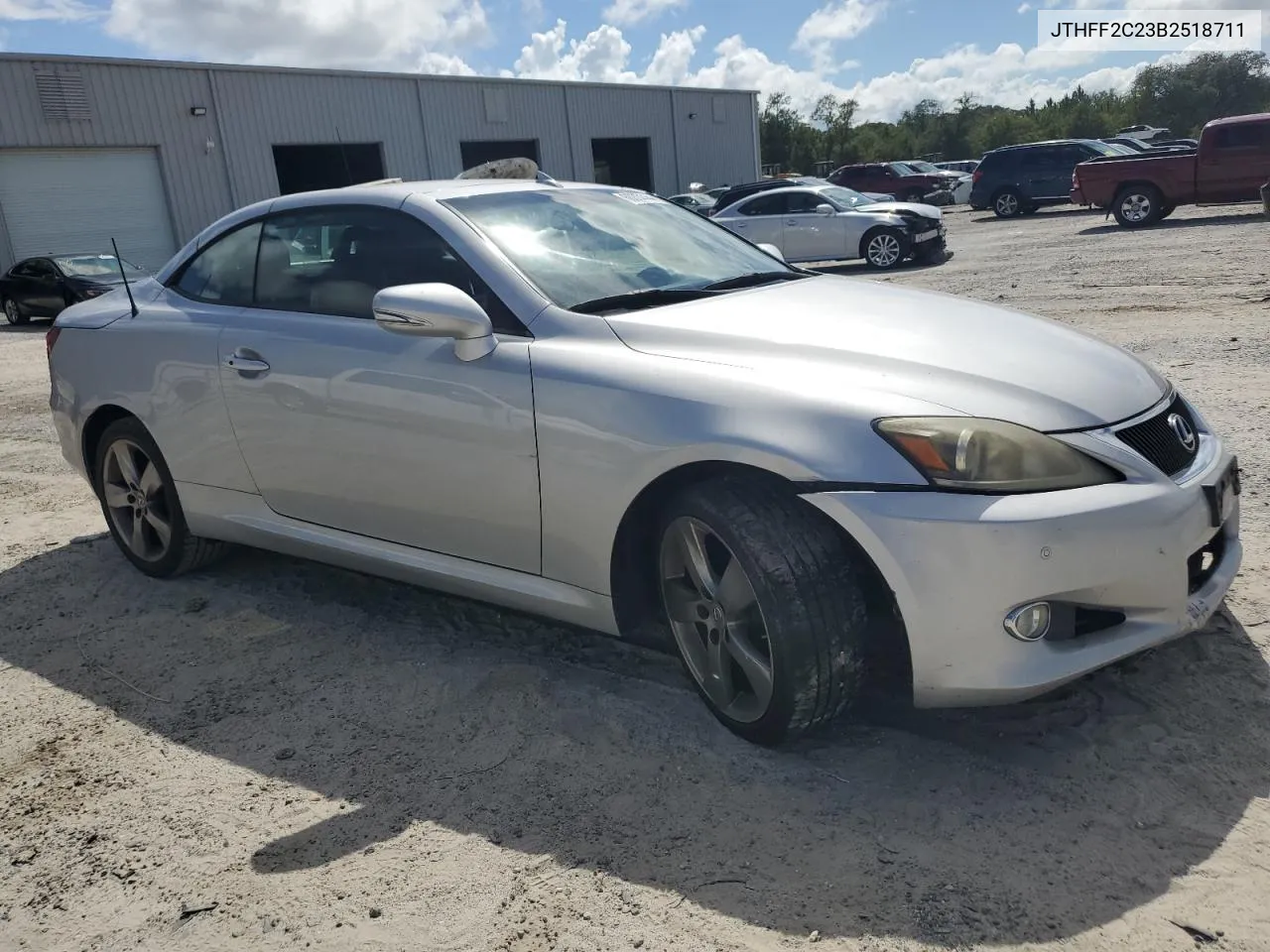 2011 Lexus Is 250 VIN: JTHFF2C23B2518711 Lot: 68804444