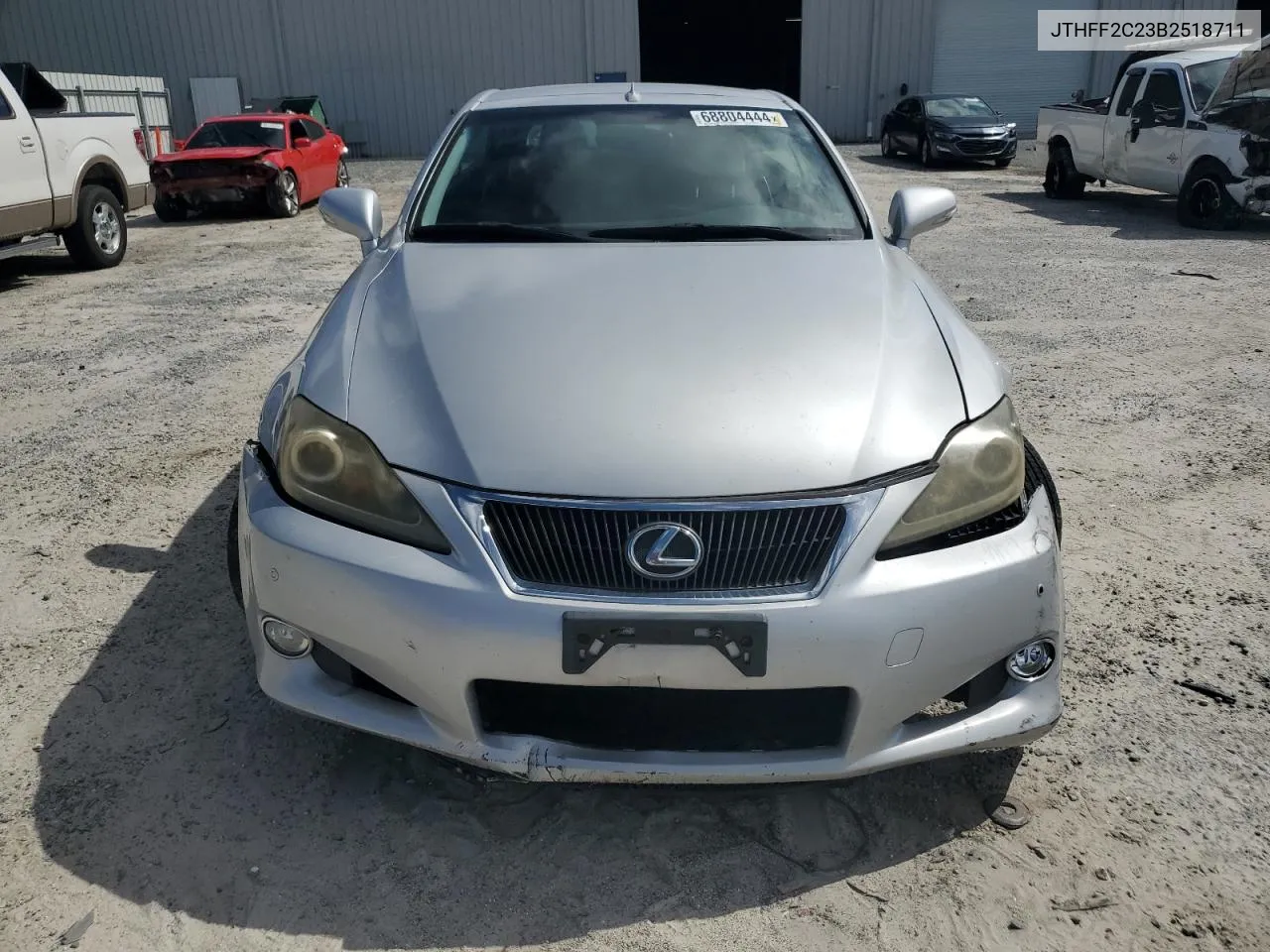 2011 Lexus Is 250 VIN: JTHFF2C23B2518711 Lot: 68804444