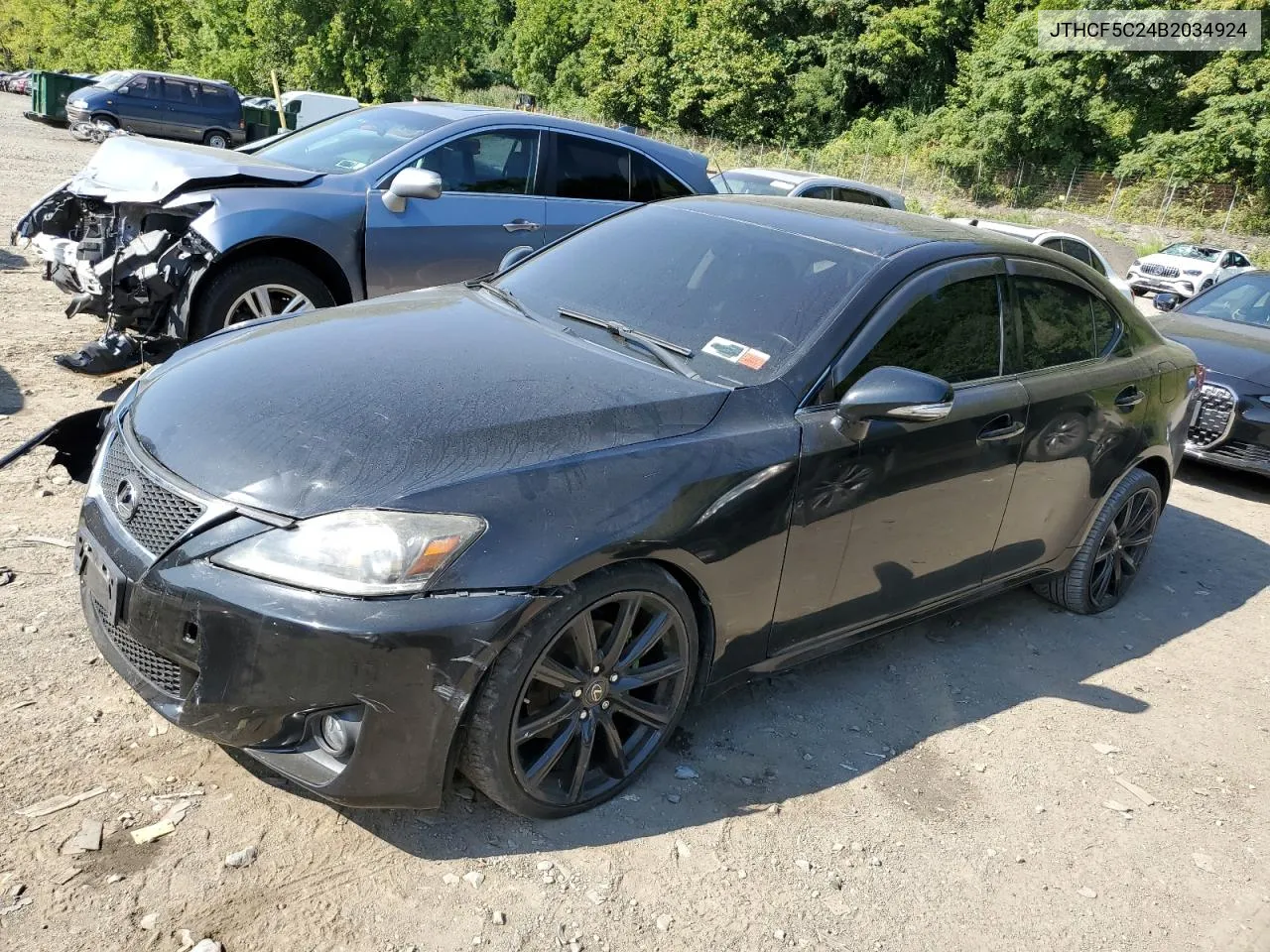 2011 Lexus Is 250 VIN: JTHCF5C24B2034924 Lot: 68825224