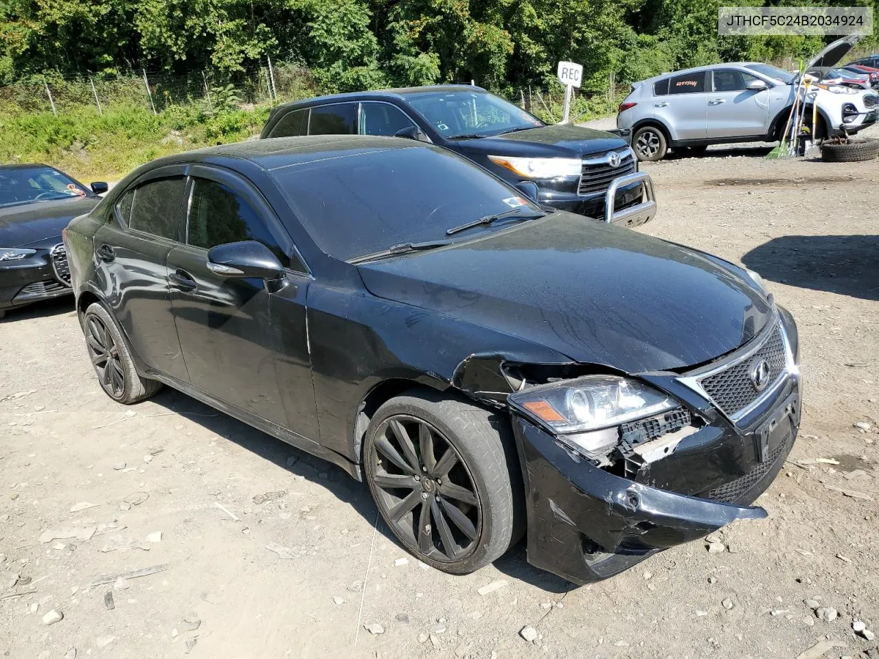 2011 Lexus Is 250 VIN: JTHCF5C24B2034924 Lot: 68825224