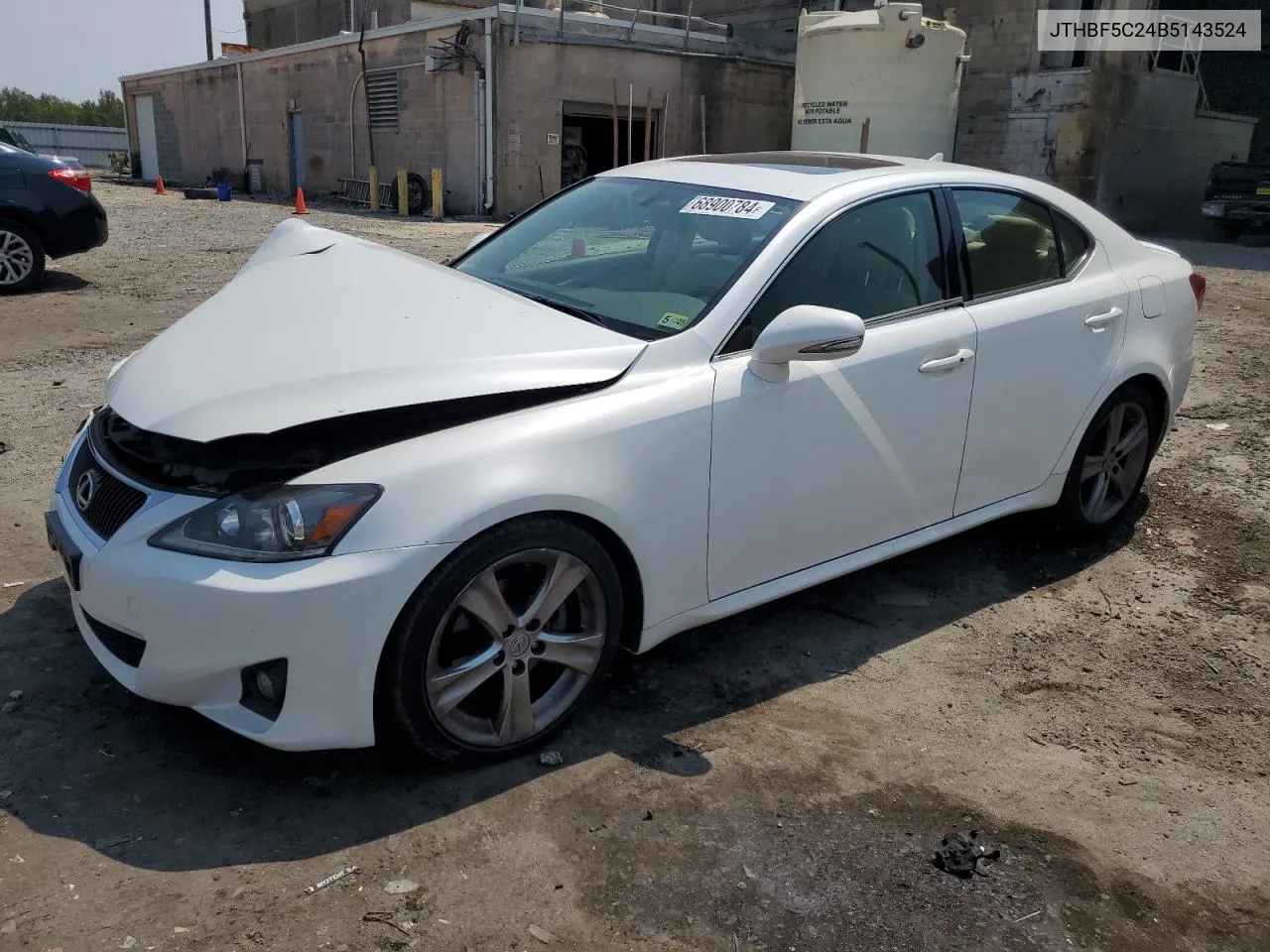 2011 Lexus Is 250 VIN: JTHBF5C24B5143524 Lot: 68900784