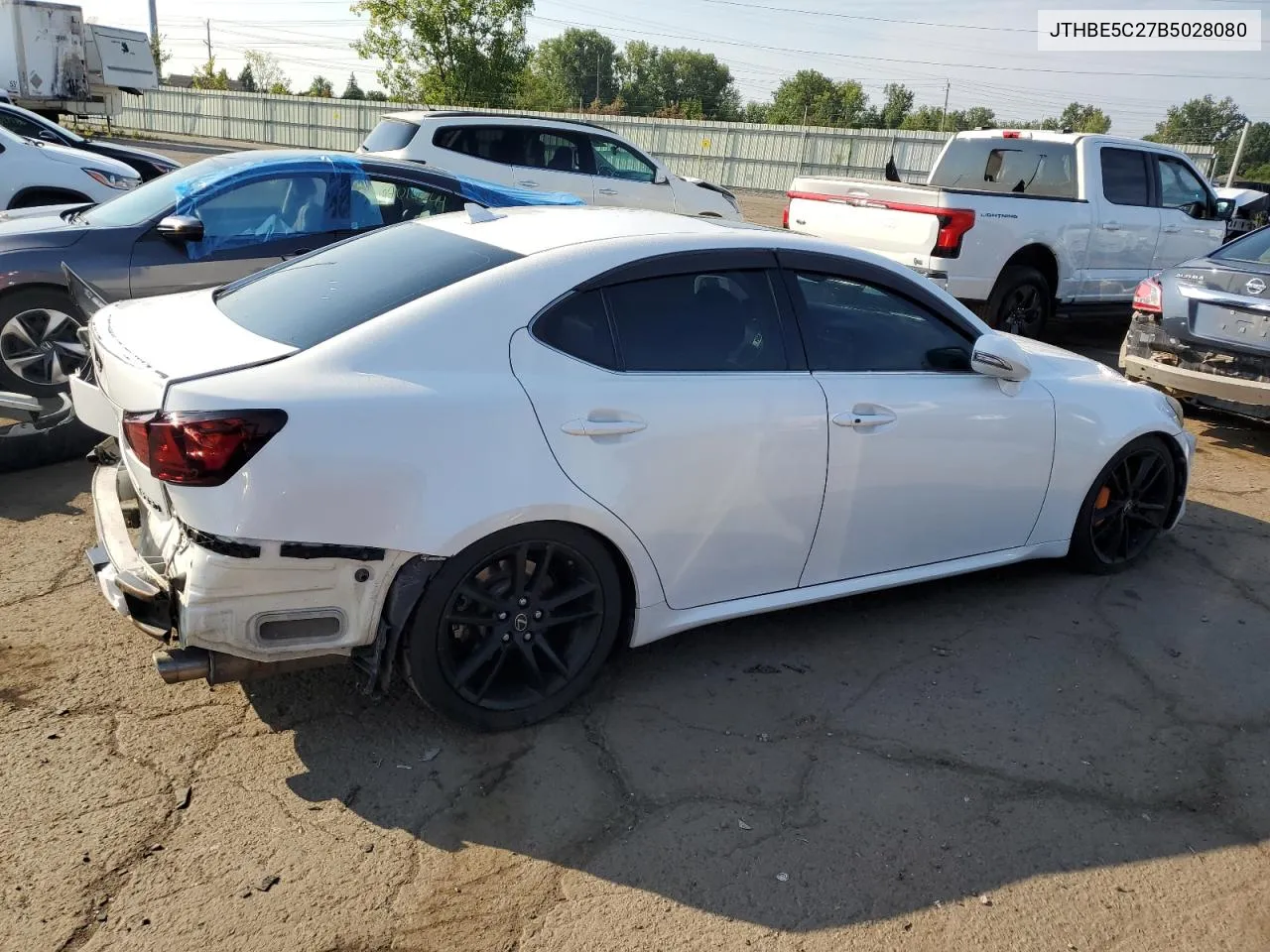 2011 Lexus Is 350 VIN: JTHBE5C27B5028080 Lot: 69013584