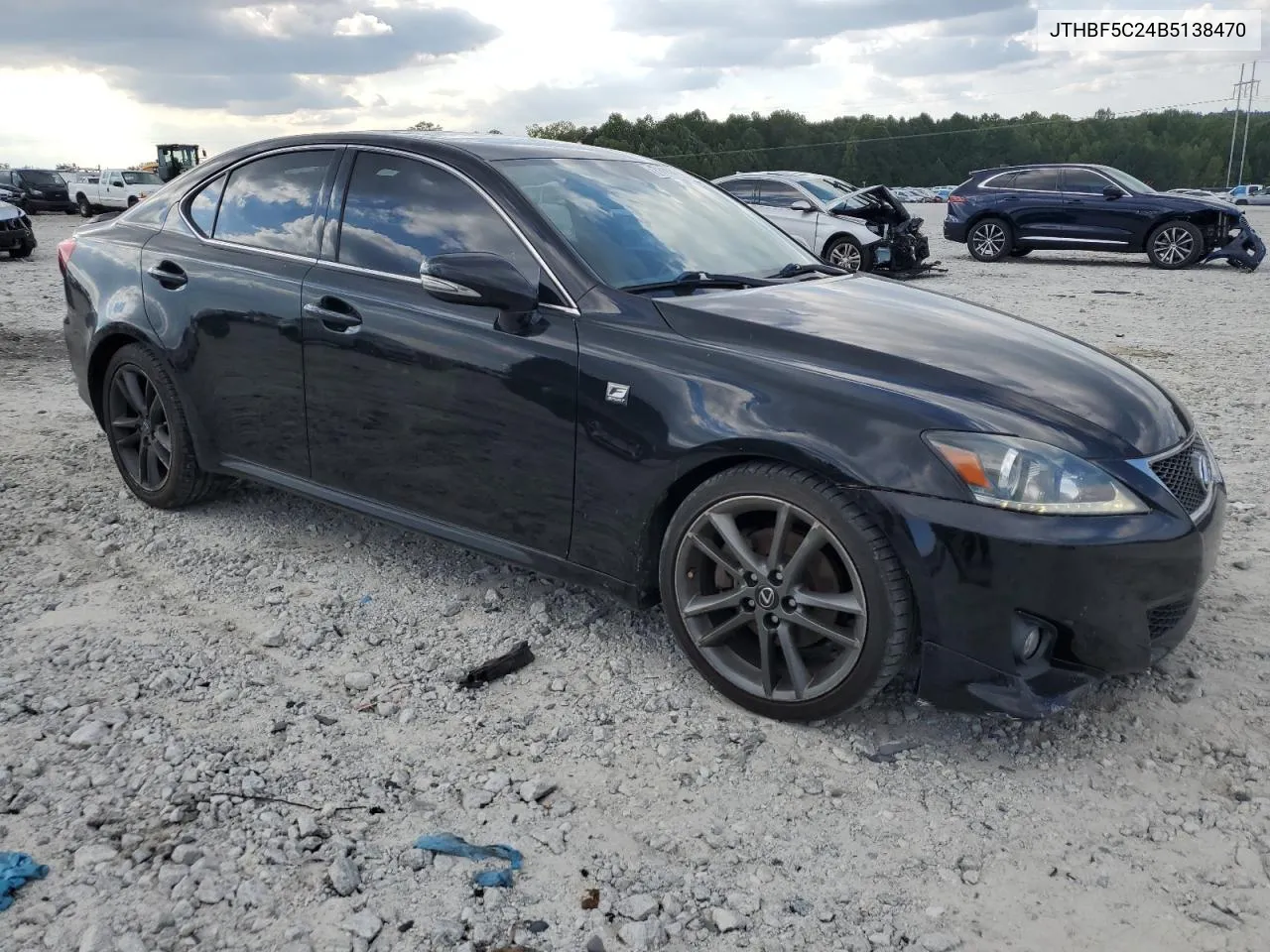 2011 Lexus Is 250 VIN: JTHBF5C24B5138470 Lot: 71184024