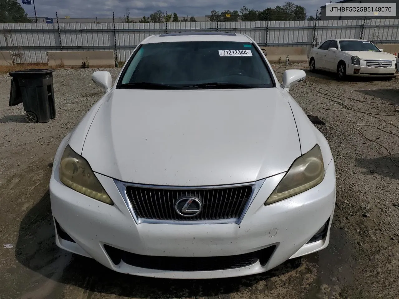 JTHBF5C25B5148070 2011 Lexus Is 250