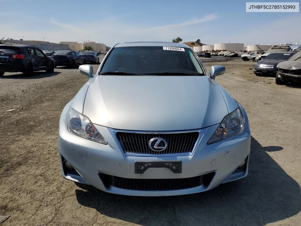 JTHBF5C27B5152993 2011 Lexus Is 250