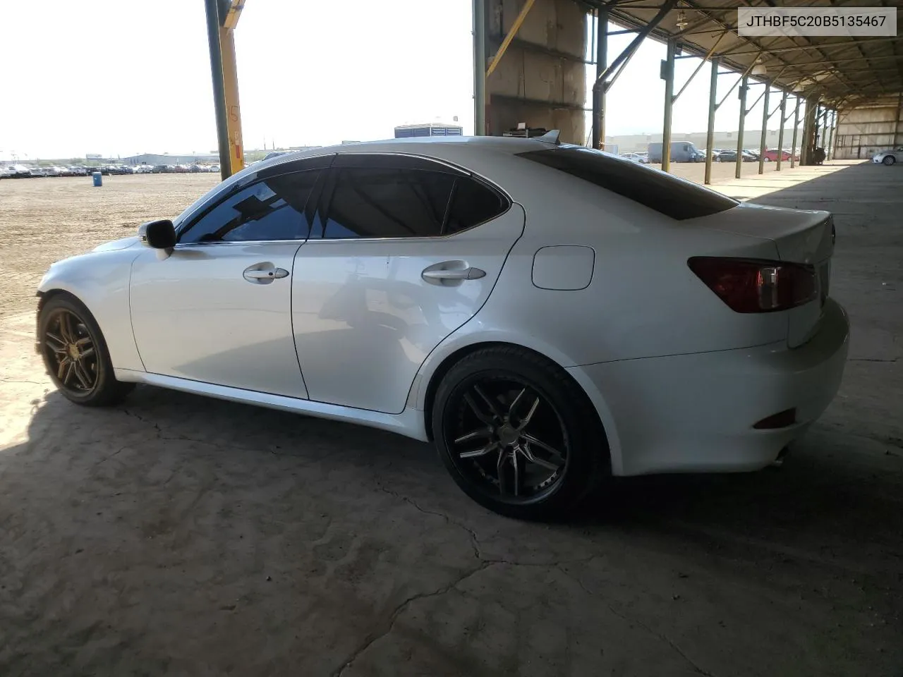 2011 Lexus Is 250 VIN: JTHBF5C20B5135467 Lot: 72209284