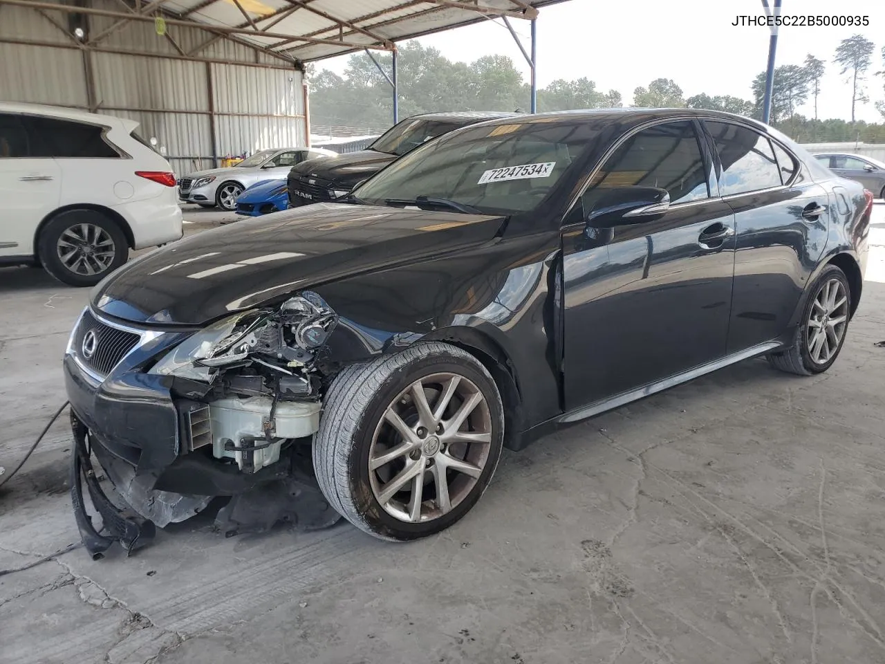 JTHCE5C22B5000935 2011 Lexus Is 350