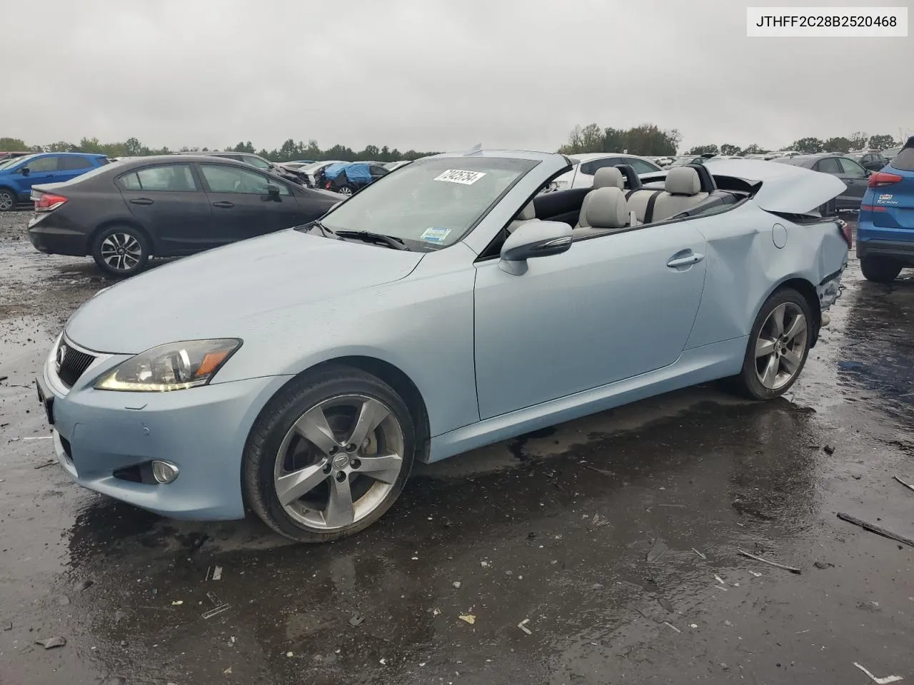 2011 Lexus Is 250 VIN: JTHFF2C28B2520468 Lot: 72425754