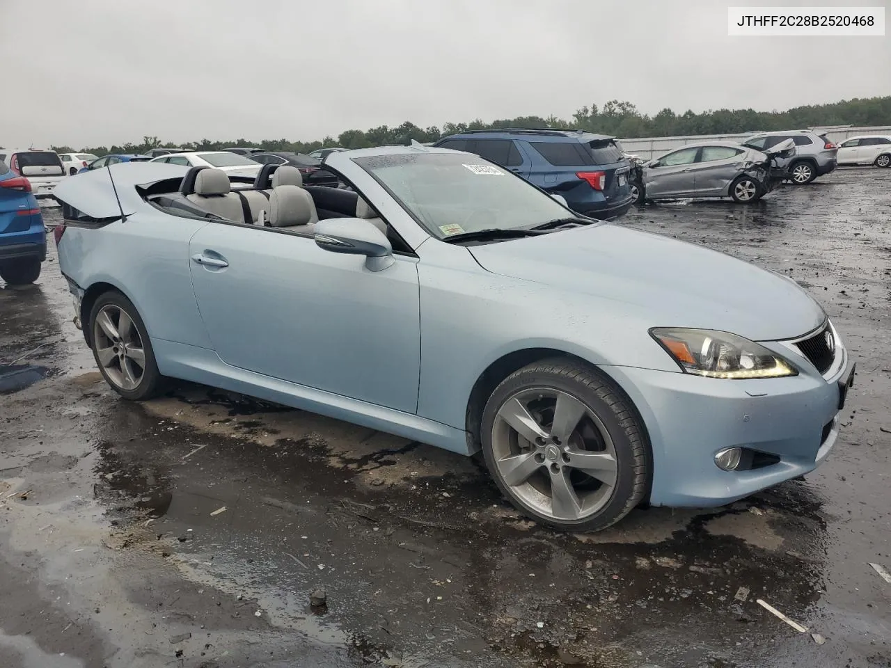 2011 Lexus Is 250 VIN: JTHFF2C28B2520468 Lot: 72425754