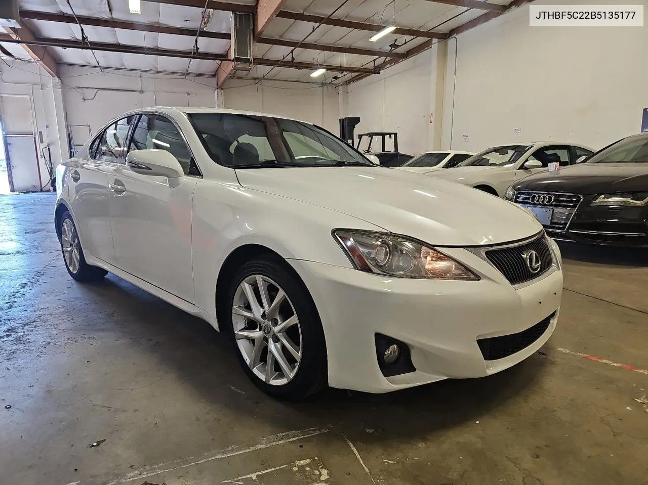 2011 Lexus Is 250 VIN: JTHBF5C22B5135177 Lot: 72988334