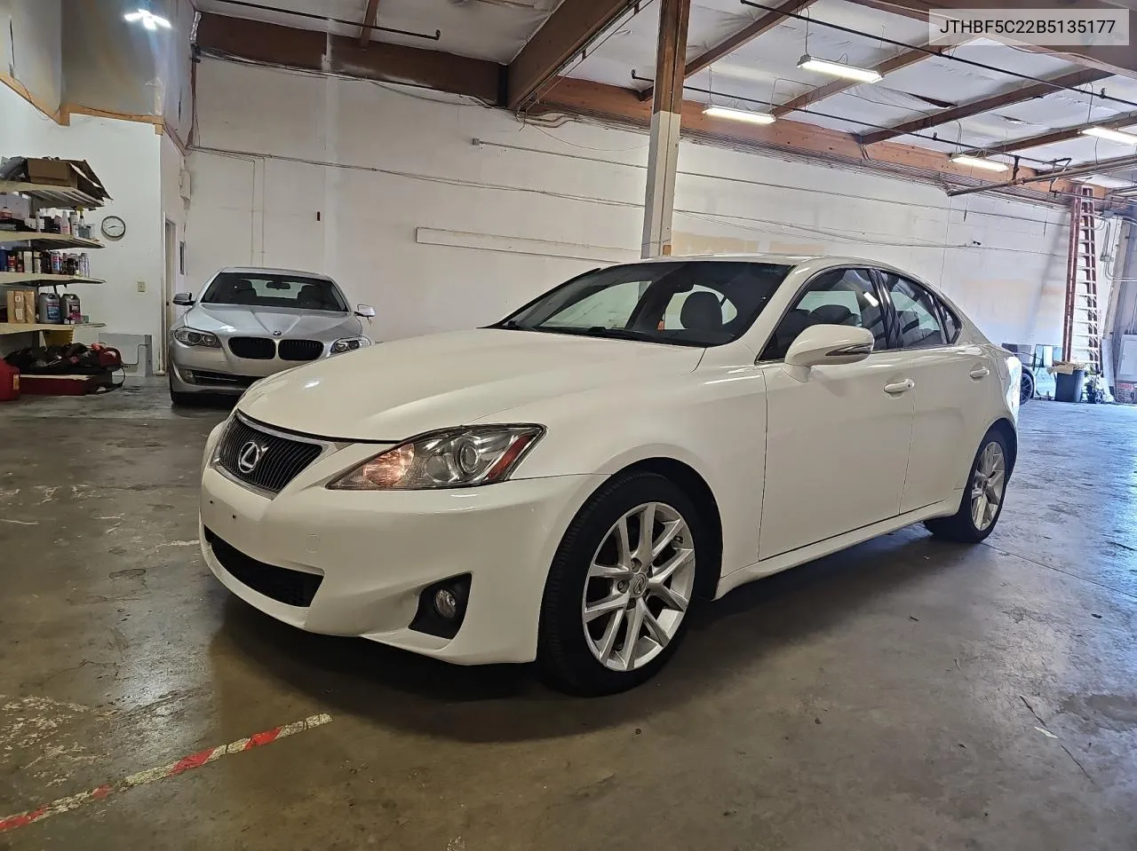 2011 Lexus Is 250 VIN: JTHBF5C22B5135177 Lot: 72988334